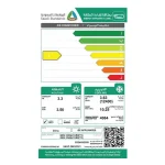 مكيف جينرال إليكتريك سبليت، 12400 وحدة، حار&بارد، تعقيم نانو اكوا، ابيض - GES-12HQJ13/R2(T3)