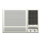هاير مكيف شباك 21500 وحدة، روتاري، بارد فقط، ابيض - HW-24LWA13/R2(T3)